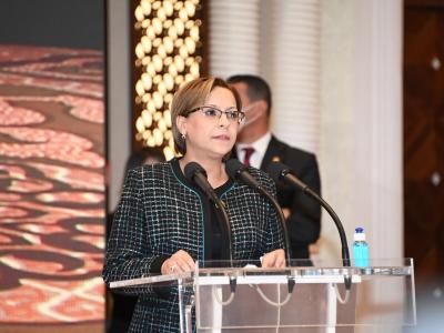 وزيرة التضامن والأسرة وقضايا المرأة كوثركريكو 
