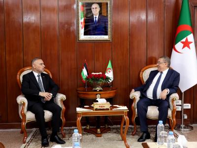 أبو عيطة ينوّه مجدداً بدعم الجزائر للقضية الفلسطينية