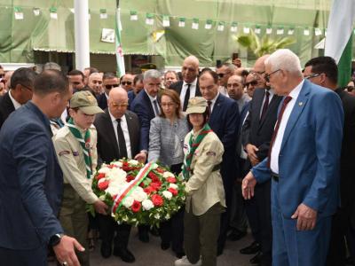وزير المجاهدين يترحم على روح سعال بوزيد أول شهيد مجازر 8 مايو 1945 بسطيف